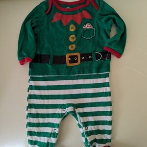 Baby Elf Footed Sleeper Sz 3-6 Months
